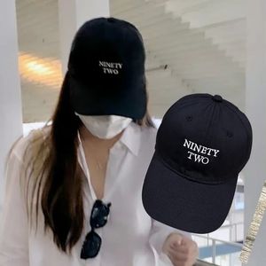 FREEN BECKY SAMIT LETTER NINETY TWAT TWAT TWAT EBROIDERED COTTONE PURE BLACK BASKBAPER CAP BREASERABLE SUN VISOR HAT SUN Protection 240408