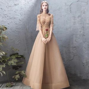 Abbigliamento etnico taglie forti per matrimoni da ballo da sposa abiti da sera sexy in pizzo in pizzo svuotato novità temperamento elegante qipao