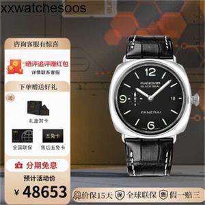 Relógio de designer superior Paneraiss Watch Mechanical Modern Pam00388 45mmmxnx