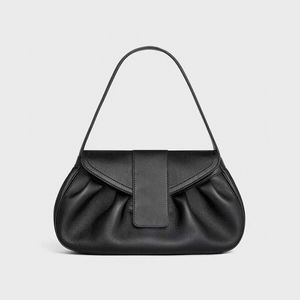 Underarm Designer Bag Flap Tote Bag Lady Handbag New Shoulder Bag Litchi Pattern Cowhide Leather Handbags Purse Internal Zipper Pocket Hobos Bag Black Wallet