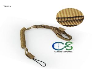 Airsfot Accessoires Canis Latrans Pistol Lanyard Belt Loop Gun Schlinge Taktische Federschlinge für die Jagd CL1300495885065