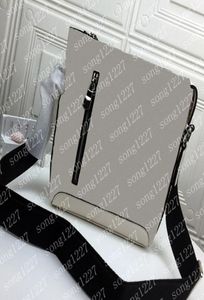 L Luxurys Designers Borse 424 Black e 18White Perfect Craftsmanship Oblique Satchel Postman Borse Zipper Smooth the Quality molto Goo3928617