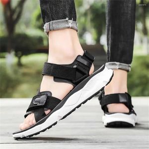 Slippers Black Number 44 Shoes Silver Sandals For Men Flip Flops Sneakers Sport Technologies Practice Tnis