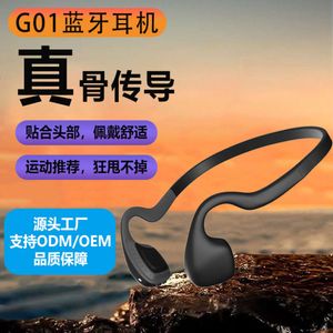 2023 New Sports G01 Waterproof and Sweatproof Intelligent Noise Reduction High Power Wireless Bone Conduction Bluetooth Earphone