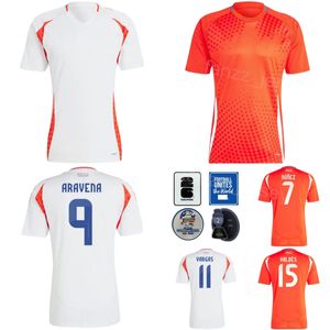 2024-25 National Team Chile 9 DAVILA Soccer Jerseys Man Copa America 22 OSORIO 7 NUNEZ 11 VARGAS 19 BOLADOS 2 SUAZO 5 DIAZ 7 ALEXIS 4 ISLA 8 ARAVENA Football Shirt Kits