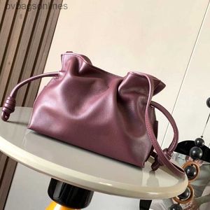 Women Fashion Loeweelry Original Designer Bags Luxury handbag flamenco drawstring cloud head cowhide mini lucky bag Women Top Brand Shoulder Totes with Logo