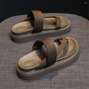 Sandaler tjock botten storlek 36 skor kvinnor lyx varumärken flip flops för barn mule sneakers sport raning maker topanky