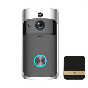 Dörrklockor ABS PIR Motion Detection Security Camera Remote Monitor Wireless WiFi Video Doorbell Smart Intercom Home Office App Control