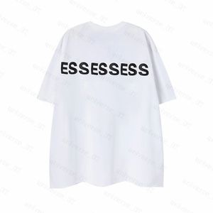 T-shirt Essentialsshirt Mens magliette Spessi versioni di cotone Summer Women Designers Thirt Tops Fashi