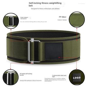 Waist Support Quick Locking Weightlifting Belt Adjustable Nylon Gym Workout Belts For Powerlifting Deadlifting Squatting Lifting Back