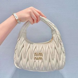 пляжная дизайнерская сумка Miuimiui кожаная сумка женская сумка рука