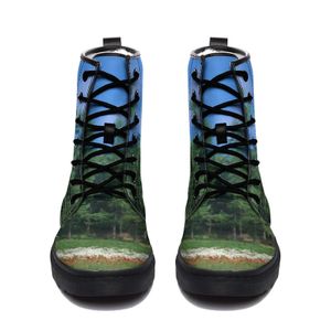 Botas personalizadas de designer de nova venda para homens Sapatos femininos Plataforma casual treinadores planos esportes ao ar livre