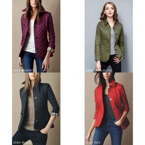 Designer Women's Jackets Winter Autumn Coat Fashion Cotton Slim Jacket Plug Size XXXL