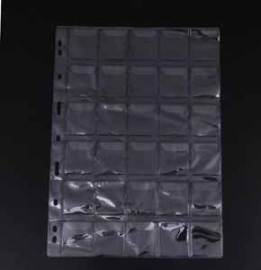 Depolama Çantaları 30 Cep Klasik Plastik Para Para Tutucu Sayfası Koleksiyon Para Kılıf Marka188883