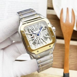 Mens Watch Luxury Fashion Dial Quartz Men Watches Stainless Steel Strap Gold Silver Optional Designer Hot Selling Wristwatch 39.8mm Wristwatches