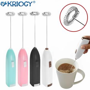 Mini Electric Whisk Foamer Blender Wireless Coffee Mixer Handhållen Egg Beater Cappuccino Frother Kitchen Tools 240407