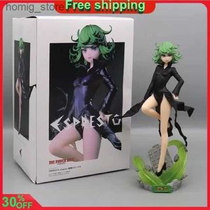 Action Toy Abbildungen 23 cm ein Punch-Man-Anime-Figur Senritsu No Tatsumaki S-Klasse Held Stand Actionfigur Statue Ornamente Modell Puppengeschenk Toys Y240415