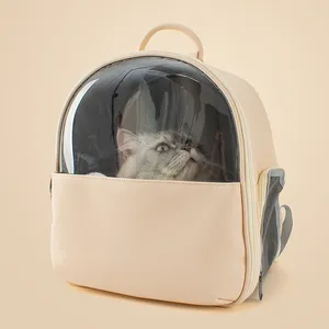 Cat Carriers Cage Hard Pet Carrier Backpack Medium Size High Quality Transporter Dla Kota Household Products BL50MB