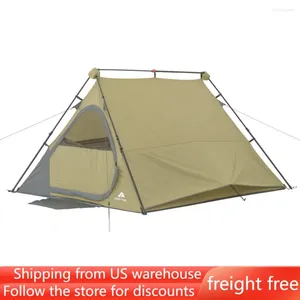 Tende e rifugi 8 'x 7' quattro persone a-frame tenda da campeggio da campeggio campeggio merci gratuite escursioni per escursioni per escursioni