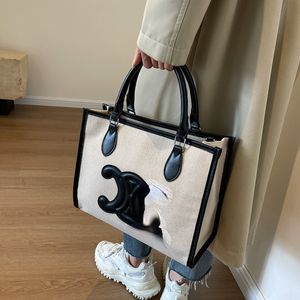 Premium Sense Torba banliyö crossbody çanta büyük kapasiteli tuval tote çanta