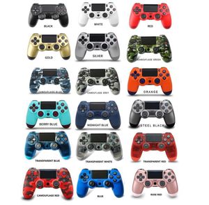 PS4 Controlador sem fio Bluetooth 22 Cores Vibração Joystick Gamepad Game Controllers for Sony Play Station com Box by UPS2612085