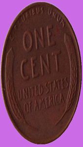 USA 1943 Lincoln Penny Monety Kopiuj Copper Metal Crafts Specjalne prezenty 4738539