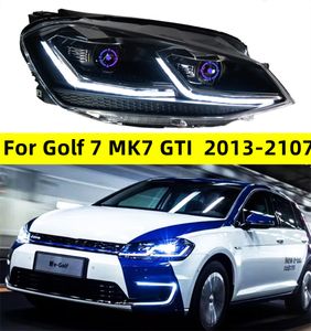 LED Headlight for Golf 7 MK7 GTI 20 13-20 17 Headlights Signal Light Day Running Light DRL LED Car Assembly