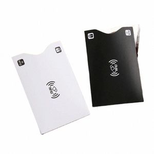 2pcs Aluminium RFID -Kartenhalter Blockierende Bank Anti -Thief -Brieftasche Schutzkarten CHEISSCHAFTSBEREICH SMART Smart Shield Neue i8j2##