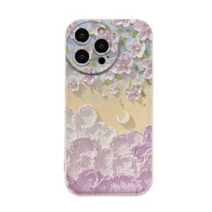 40PCS Designer Anti Drop Flower Pattern Case de proteção Apple Phone para iPhone 15 Pro Max iPhone14 Pro Max 13 12 14