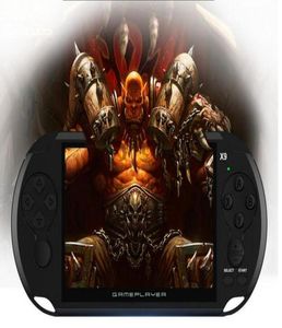 Console de videogame X9 Player de jogo portátil para PSP Retro Game 50inch Suporte TV com MP3 Movie Camera Multimedia 8088784
