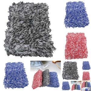 2024 2024 Dropshipping Super Brush Microfiber Premium Non-Slip Soft Sponge Tyghandduk Lätt att rengöra bilhjulets ekarbiltillbehör