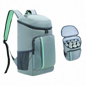 zaino termico backpack torit borse di raffreddamento da picnic sacca per pasto di grande capacità con bottiglia o sacchetti di raffreddamento isolati a perdite G7UE#
