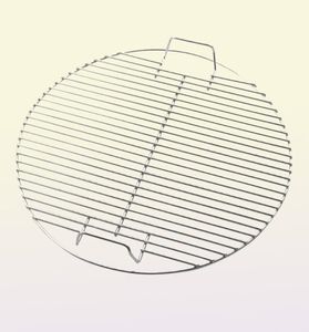 Tools Accessories 41CM BBQ Grate Round Barbecue Grilled Mesh Cooking Kitchen Tool Stainless Steel Bold4133607