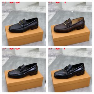 5 Style Model Brand Design Luxury Mens Penny Loafer Shoes Genuine Cow Leather Male Dress Shoes Round Toe Alligator Print Wedding Party Shoes for Men Plus Size 38-45