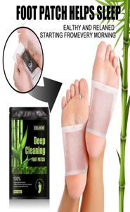 Natural Herbal Detox Foot Patches Pads Treating Deep Cleaning fötter vård Kroppshälsa Relief Stress hjälper Sleep2473857