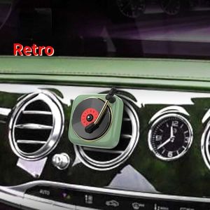 Auto Lufterfrischer Auto Parfüm Luftfrischer Duft Vinyl Rekorde Retro CD Player Outlet Auto Klimaanlage Diffusor Ornament Car Aroma L49