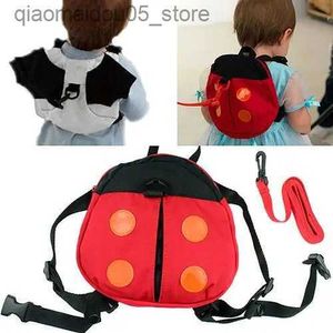 Carriers Slings Backpacks 1Pc childrens backpack toddler belt ladybug belt baby and toddler holder walking safety belt anti loss backpack belt bag Q240416