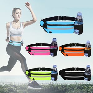 Taille Bumgriemenbeutel Factory Netter weicher Mode-Logo Black Pink Sport Running Belt Anywhere FMT-4428