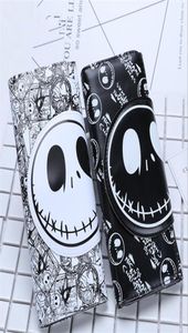 McThe Nightmare Before Christmas Jack Skellington dragkedja Cartoon Fashion Long Pu Wallet Coin Purse Clutch Bag6868645