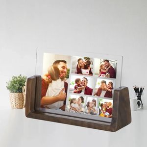 Quadro de imagem personalizado Po PO Frame para crianças Família Desktop Po Frames Família Filmes Padre Pictures Fotos 240403