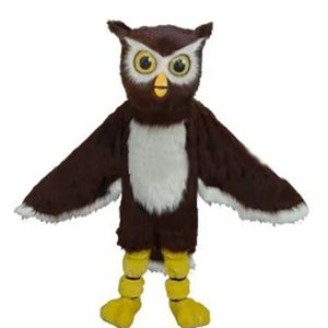 2024 Vendas a quente Halloween Owl Mascot Fantaspume Tamanho da festa de aniversário da festa ao ar livre fantasia fantasia fantasia fantasia fantasia