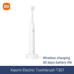 Produtos Novo Xiaomi Mijia Sonic Electric Toothbrush T301 IPX8 Memória à prova d'água Modelo de alta frequência Vibração 50 dias