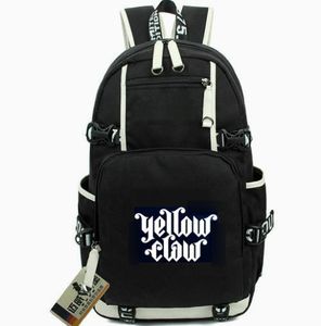 Yellow Claw Rucksack båda av oss Daypack Top DJ Music Schoolbag Nice Knapsack Laptop Ryggsäck Sport School Bag Outdoor Day Pac8729575