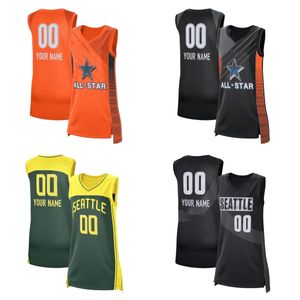 2024 Donne Seattle Storm Basketball Jersey Dulcy Fankam Mendjiadeu Joyner Holmes Jade Melbourne Alaina Coates Kaela Davis Skylar Diggins-Smith Nneka Ogwumike