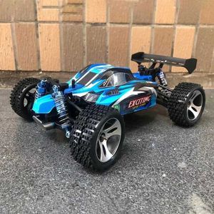 Diecast Model Cars 4x4 RC CAR WLTOYS 184011 2.4Gレーシングドリフトカー30km/h電気高速車オフロードドリフトリモコントイーJ240417