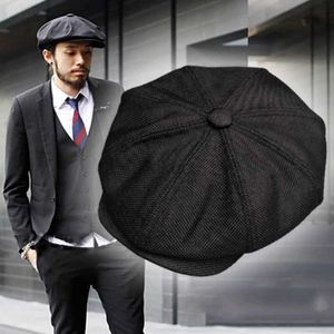 2K1W BERETS NEW BERET HAT GATSBY OCTAGONAL HATS RETRO BRITISH NEWSBOY CAP MEN AND WOMEN OUTDOOR UNIVERSAL CASUIL CAPS D240418