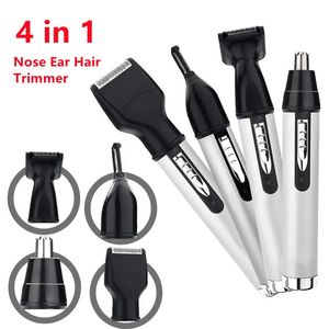 4 I 1 Electric Hair Eyebrow Ear Nose Trimmer Shaver For Men usb uppladdningsbart hårborttagning Ögonbrynsskägg Trimmer Hair Clipper 240401