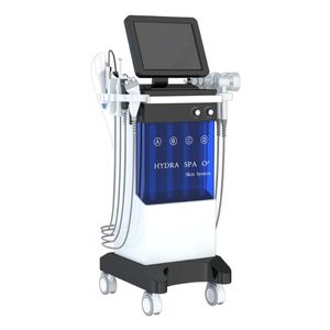 米国のマイクロダーマブレーションストック6in1小さな泡Ultrasonic RF Hyra Deedp Facial Ance Pore cleaner Massage Massage Bio Light Skin Care Devi