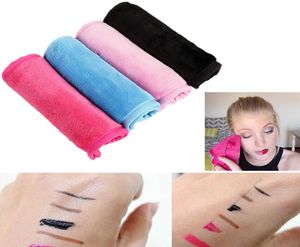 Magic Soft Makeup Remover Handduk återanvändbar naturlig mikrofiberrengöring Skin ansikte Eraser Handduk Lazy Clean Beauty Facial Torka dukar W8115624