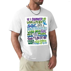 Polos masculinos, ela parece tão perfeita fãs de esportes de camiseta de arte letra de letra